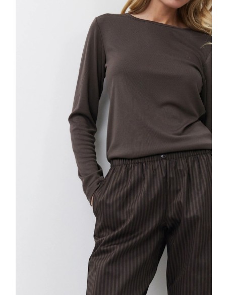 ARUELLE PIGIAMA DONNA GIROGOLA MANICA LUNGA E PANTALONE LUNGO MODAL - NELIA