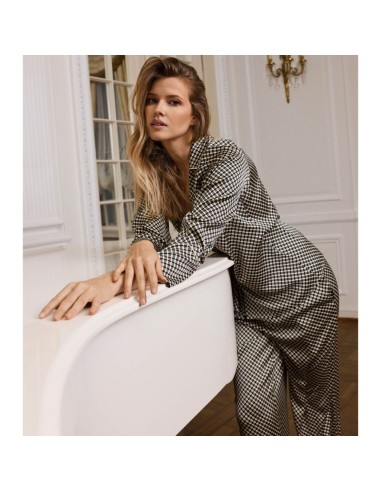 ARUELLE PIGIAMA APERTO DONNA MANICA LUNGA E...