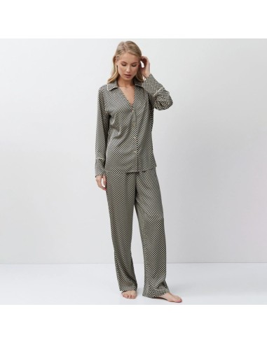 ARUELLE PIGIAMA APERTO DONNA MANICA LUNGA E...