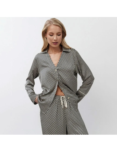 ARUELLE PIGIAMA APERTO DONNA MANICA LUNGA E...