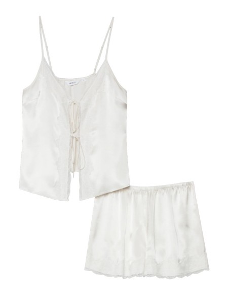 ARUELLE PIGIAMA DONNA SPALLE STRETTE E SHORTS IN VISCOSA - ISABEAU