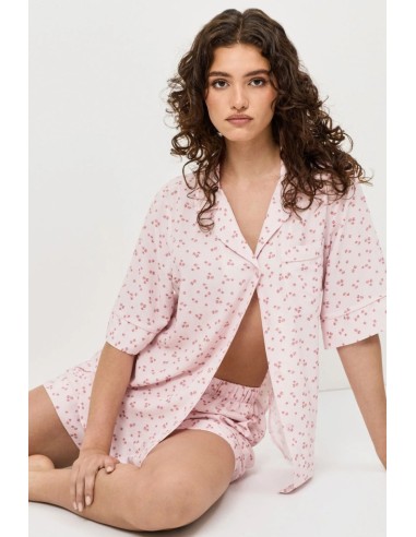 ARUELLE PIGIAMA DONNA ABBOTTONATO MANICA CORTA...