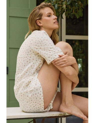 ARUELLE PIGIAMA DONNA ABBOTTONATO MANICA CORTA...