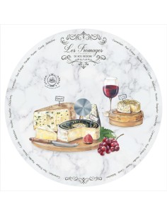 EASY LIFE PIATTO FORMAGGIO GIREVOLE Ø 32 CM - LES FROMAGES