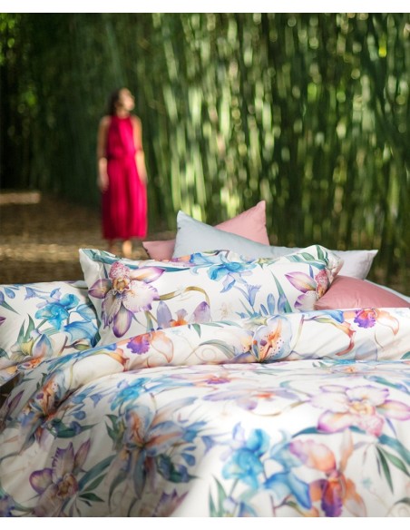 DONDI COMPLETO LENZUOLA-COPRILETTO MATRIMONIALE IN RASO - OPIUM