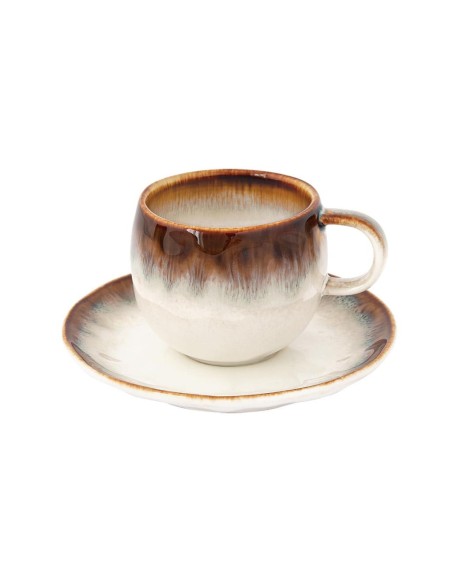 EASY LIFE SET 6 TAZZE CAFFÈ CON PIATTINO 120 ML - NUANCES