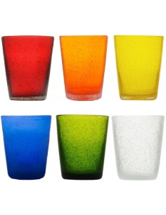 MEMENTO SET 6 BICCHIERI ACQUA 30 CL - ARLECCHINO