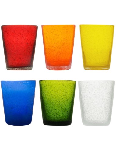 MEMENTO SET 6 BICCHIERI ACQUA 30 CL - ARLECCHINO