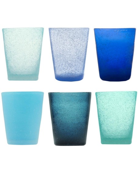 MEMENTO SET 6 BICCHIERI ACQUA 30 CL - OCEANO