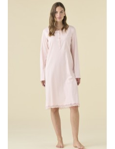 NOIDINOTTE CAMICIA DA NOTTE DONNA A SERAFINO MANICA LUNGA...