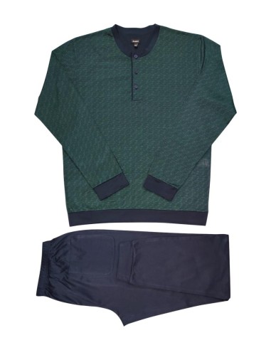 JULIPET PIGIAMA UOMO SERAFINO MANICA LUNGA E...