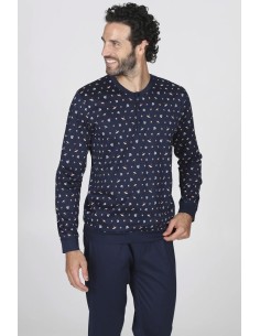 JULIPET PIGIAMA UOMO SERAFINO MANICA LUNGA E PANTALONE...