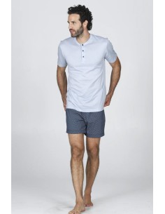 JULIPET PIGIAMA UOMO SERAFINO MANICA CORTA E PANTALONCINO...