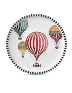 EGAN PIATTO PORTATA Ø30,5 CM IN PORCELLANA - GIRAMONDO