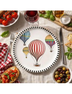 EGAN PIATTO PORTATA Ø30,5 CM IN PORCELLANA - GIRAMONDO 2