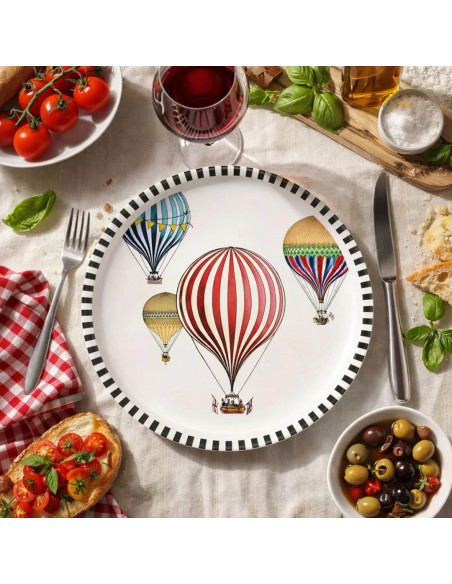 EGAN PIATTO PORTATA Ø30,5 CM IN PORCELLANA - GIRAMONDO