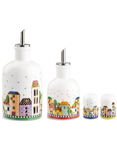 EGAN BOTTIGLIA MENAGE OLIO, ACETO, SALE E PEPE...