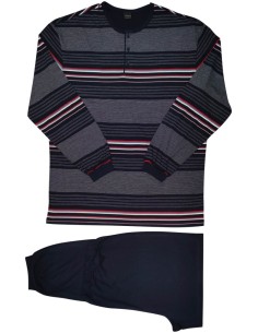 SCHIESSER PIGIAMA UOMO SERAFINO, MANICA LUNGA E PANTALONE...