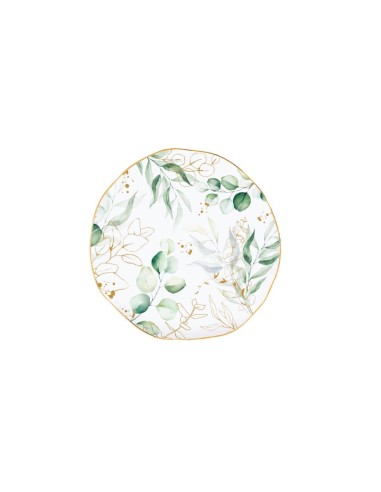 EASY LIFE SET 6 PIATTI DESSERT Ø 19 CM - BOTANIQUE