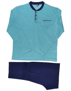 TWISI' PIGIAMA UOMO SERAFINO, MANICA LUNGA E PANTALONE IN...