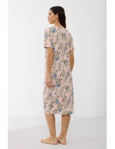 GOLDENBAY CAMICIA DA NOTTE DONNA SERAFINO MANICA CORTA IN... 2