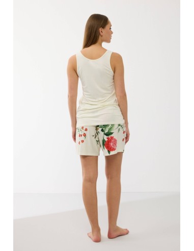 GOLDENBAY PIGIAMA DONNA SPALLA LARGA E SHORTS...