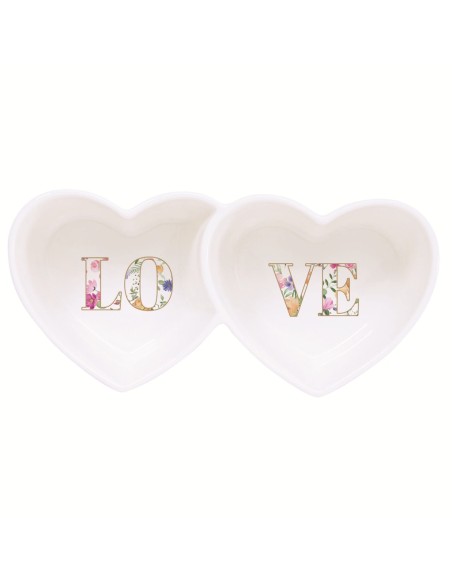 EASY LIFE ANTIPASTIERA 2 COPPETTE 20 X 9.5 CM - MON AMOUR