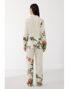 GOLDENBAY PIGIAMA DONNA ABBOTTONATO MANICA LUNGA E... 2