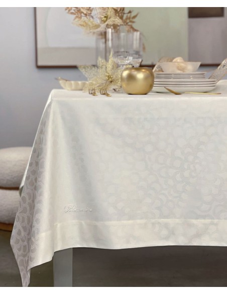 BLUMARINE TOVAGLIA DA 12 RETTANGOLARE 180 X 290 CM IN FIANDRA - DEA