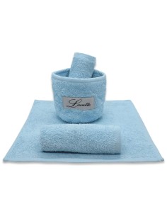 CA' D'ORO CESTINO 3 LAVETTE IN SPUGNA 100% COTONE 2