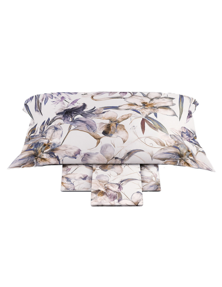 DONDI COMPLETO LENZUOLA MATRIMONIALE IN RASO - OPIUM