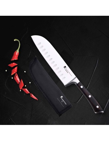 MASTERPRO COLTELLO SANTOKU 17.5 CM IN ACCIAIO...