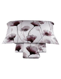 DONDI COMPLETO LENZUOLA-COPRILETTO MATRIMONIALE IN RASO -...