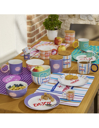 ANDREA FONTEBASSO SET 4 TOVAGLIETTE AMERICANE...