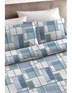 RIVIERA COMPLETO LENZUOLA MATRIMONIALE IN 100% COTONE - JURI