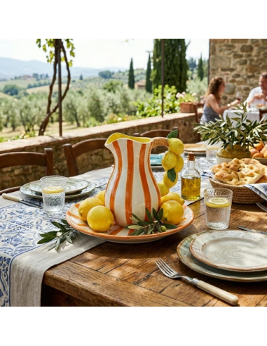 FADE BROCCA 1.2Lt IN CERAMICA - LEMON