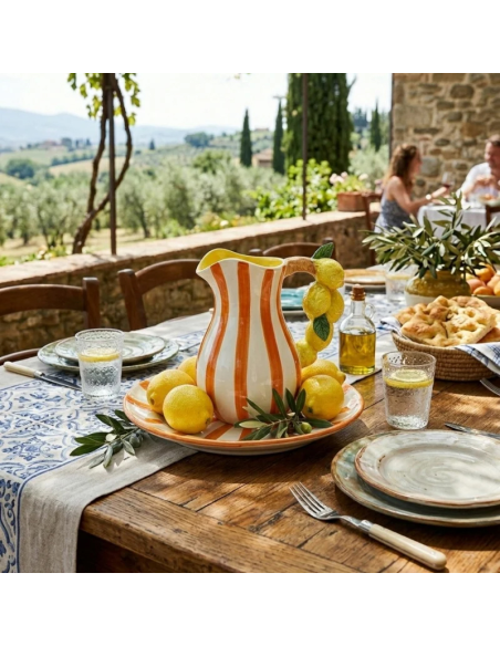 FADE BROCCA 1.2Lt IN CERAMICA - LEMON