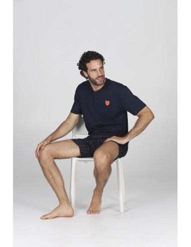 JULIPET PIGIAMA UOMO SERAFINO MANICA CORTA E...