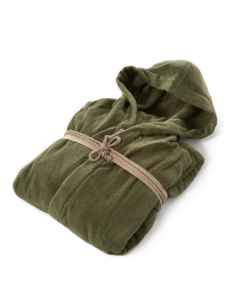 FAZZINI ACCAPPATOIO CON CAPPUCCIO IN SPUGNA 100% COTONE -... 2