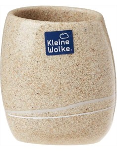 KLEINE WOLKE BICCHIERE PER SPAZZOLINO 9X8 CM - STONES