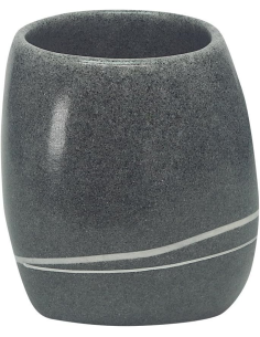 KLEINE WOLKE BICCHIERE PER SPAZZOLINO 9X8 CM - STONES 2