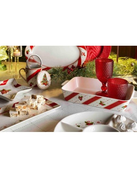 EVVIVA PIROFILA NATALIZIA 34 X 21 CM - CANDY