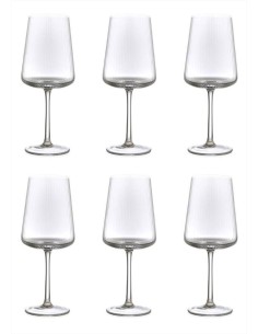 EVVIVA SET 6 CALICI VINO 50 CL IN VETRO - REALE