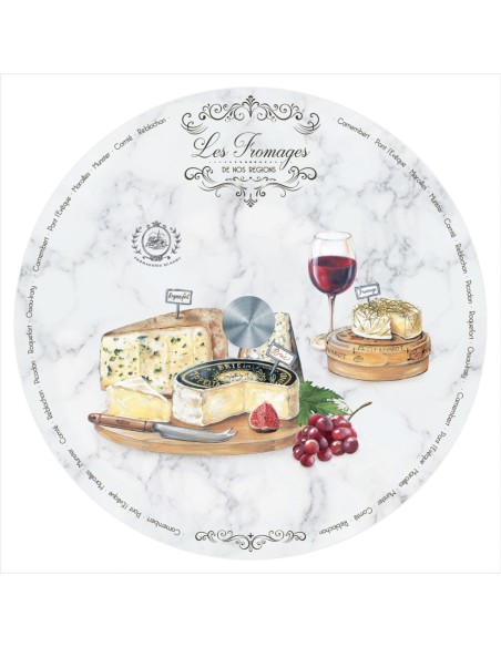 EASY LIFE PIATTO FORMAGGIO GIREVOLE Ø 32 CM - LES FROMAGES