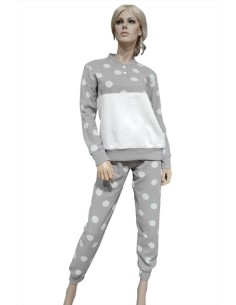 MYPI PIGIAMA DONNA SERAFINO MANICA LUNGA E PANTALONE LUNGO