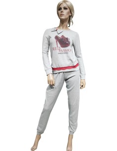 PEPITA PIGIAMA DONNA GIROGOLA MANICA LUNGA E PANTALONE...