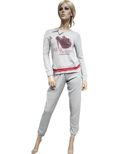 PEPITA PIGIAMA DONNA GIROGOLA MANICA LUNGA E...