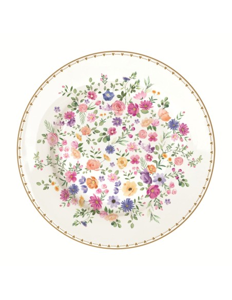 EASY LIFE SERVIZIO PIATTI 18 PEZZI IN PORCELLANA - MON AMOUR