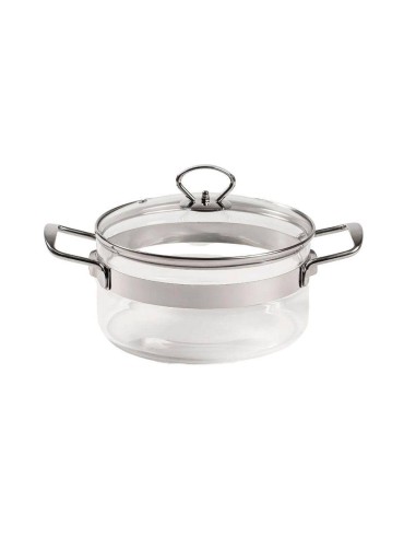 BELISSAM CASSERUOLA CON COPERCHIO IN VETRO