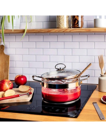 BELISSAM CASSERUOLA CON COPERCHIO IN VETRO